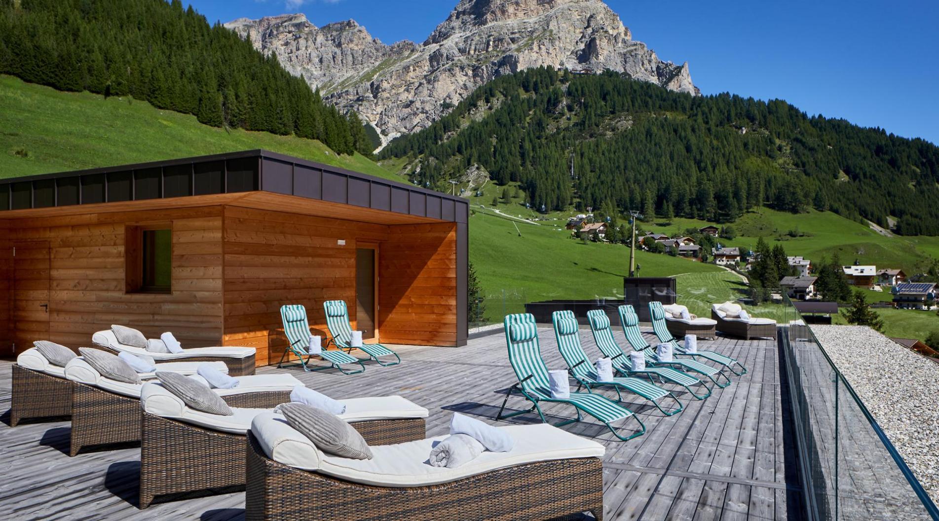 Relax auf der Dachterrasse Hotel Mezdì