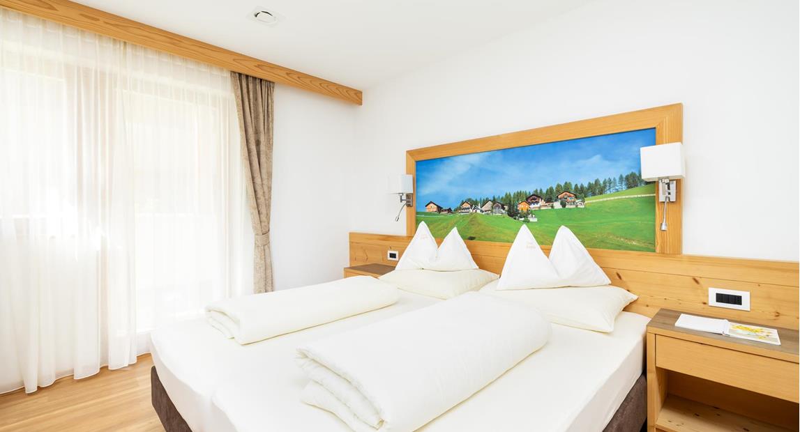 Bedroom with double bed - Apartment Rü