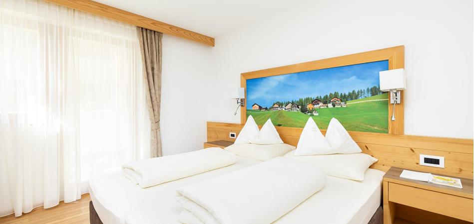 Bedroom with double bed - Apartment Rü