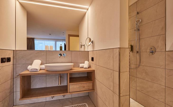 Mountain Dream Room at Hotel Mezdì – private bathroom